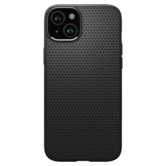 Kryt Spigen  Liquid Air na Apple iPhone 15 Plus Matná černá