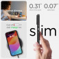 Kryt Spigen  Liquid Air na Apple iPhone 15 Plus Matná černá