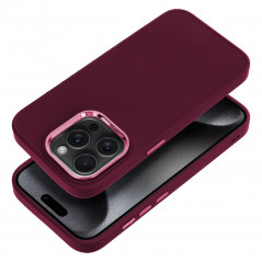 Kryt FRAME na Apple iPhone 15 Pro Elegantní  Fialový (Purple)