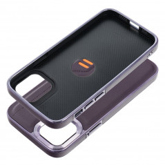 Kryt MILANO na Apple iPhone 12 Tmavě fialový (purple)