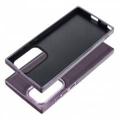 Kryt MILANO na Samsung Galaxy S22 Ultra Tmavě fialový (purple)
