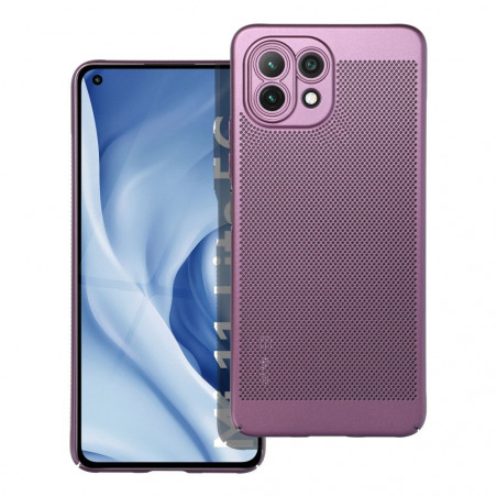 Kryt Breezy na XIAOMI Mi 11 Lite Fialový (Purple)