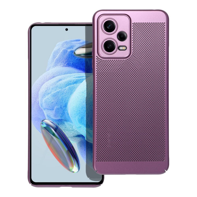 Kryt Breezy na XIAOMI Redmi Note 12 5G Fialový (Purple)