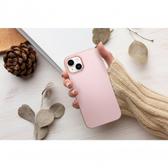 Kryt FRAME na XIAOMI Redmi 9C NFC Elegantní  Pudrově růžový