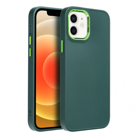 Kryt FRAME na Apple iPhone 12 Pro Elegantní  Zelený