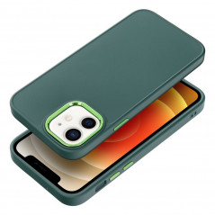 Kryt FRAME na Apple iPhone 12 Pro Elegantní  Zelený