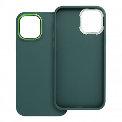 Kryt FRAME na Apple iPhone 12 Pro Elegantní  Zelený