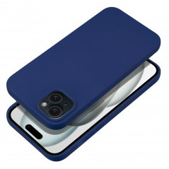 Kryt Soft na Apple iPhone 15 Plus Tmavě modrý