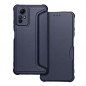 Peněženkové pouzdro Razor Book na XIAOMI Redmi Note 12s Uhlíkové vlákno, Karbonový vzor  Modrý
