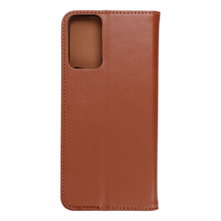 Peněženkové pouzdro Leather case SMART PRO na XIAOMI Redmi Note 12s Elegantní  Hnědý