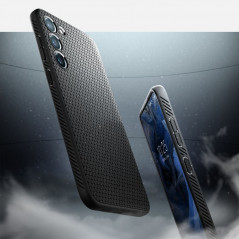 Kryt Spigen  Liquid Air na Samsung Galaxy S23 5G Matná černá