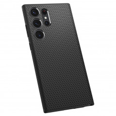 Kryt Spigen  Liquid Air na Samsung Galaxy S23 Ultra 5G Matná černá