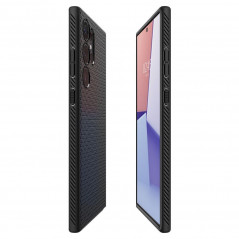 Kryt Spigen  Liquid Air na Samsung Galaxy S23 Ultra 5G Matná černá