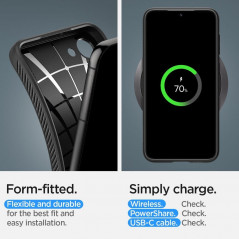 Kryt Spigen  Liquid Air na Samsung Galaxy S23 Plus 5G Matná černá