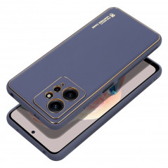 Kryt LEATHER na XIAOMI Redmi Note 12 4G Modrý