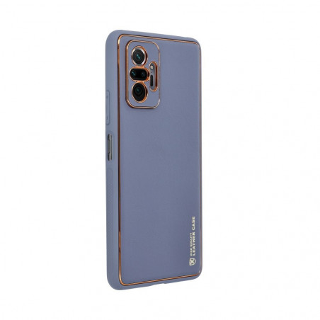 Kryt LEATHER na XIAOMI Redmi Note 12 Pro 5G Modrý