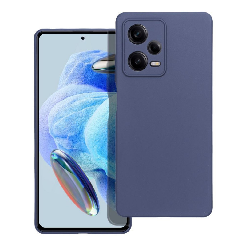 Kryt MATT na XIAOMI Redmi Note 12 Pro 5G Modrý