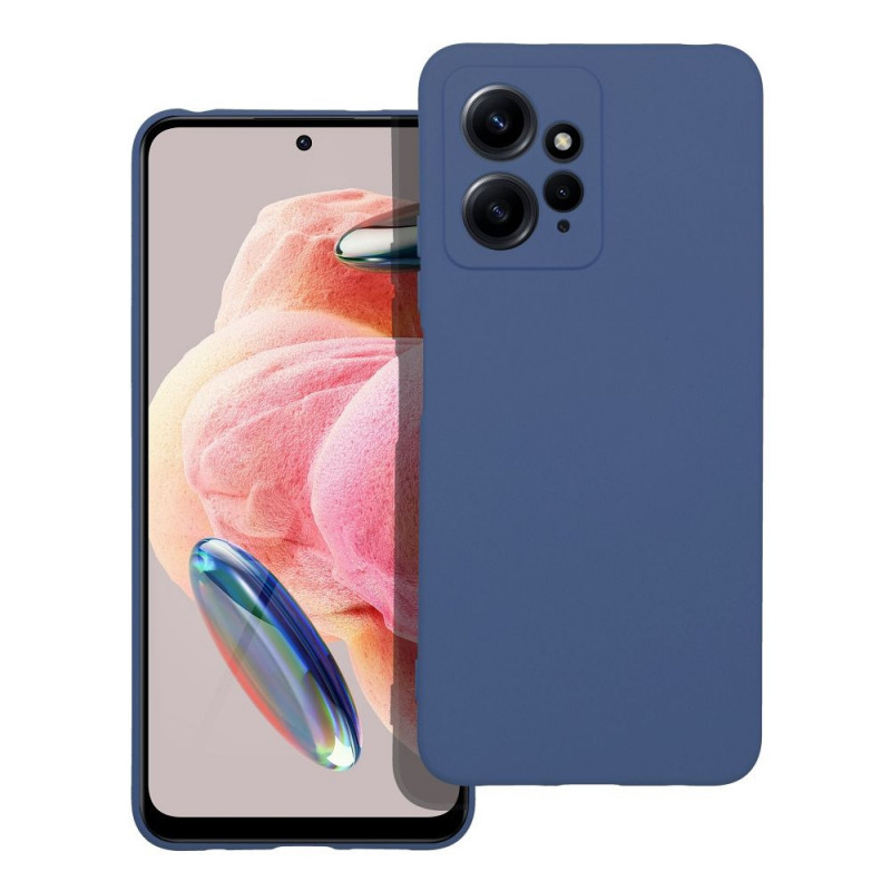 Kryt Silicone na XIAOMI Redmi Note 12 4G Elegantní  Modrý
