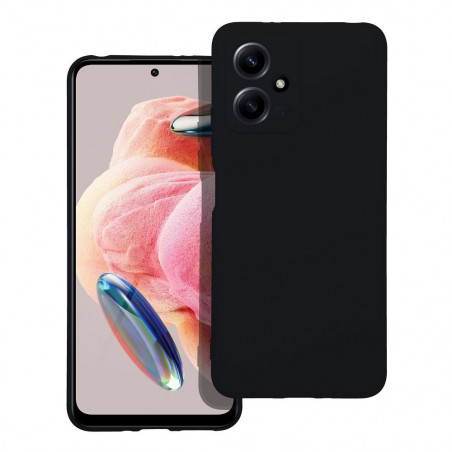 Kryt Silicone na XIAOMI Redmi Note 12 5G Elegantní  Černý