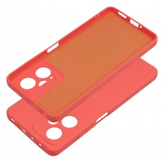 Kryt Silicone na XIAOMI Redmi Note 12 Pro 5G Elegantní  Broskvový