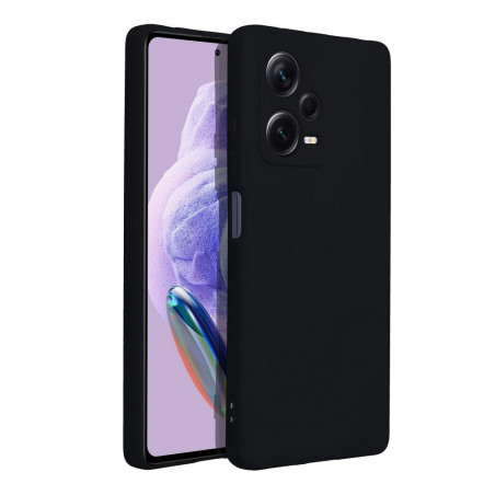 Kryt Silicone na XIAOMI Redmi Note 12 Pro Plus 5G Elegantní  Černý