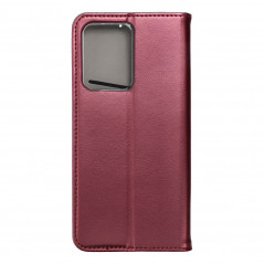 Peněženkové pouzdro Smart Magneto book na XIAOMI Redmi Note 12 Pro 5G Bordový