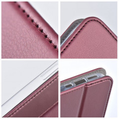Peněženkové pouzdro Smart Magneto book na XIAOMI Redmi Note 12 Pro 5G Bordový