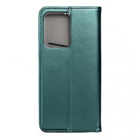 Peněženkové pouzdro Smart Magneto book na XIAOMI Redmi Note 12 Pro 5G Tmavě zelený