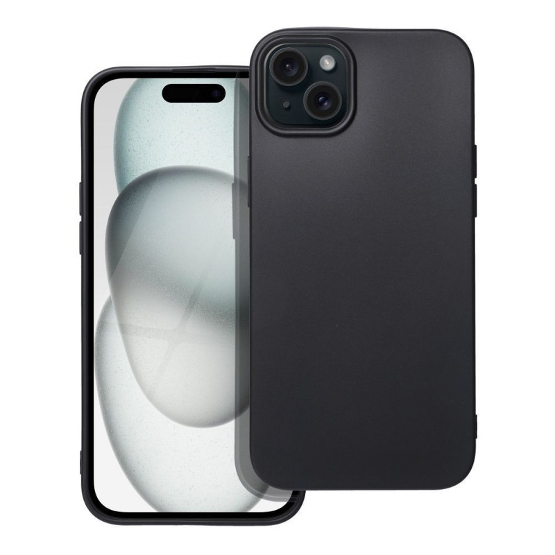 Kryt Soft na Apple iPhone 15 Plus Černý