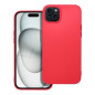 Kryt Soft na Apple iPhone 15 Plus Červený
