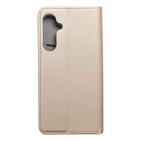 Peněženkové pouzdro Smart Case Book na Samsung Galaxy S23 FE Zlatý