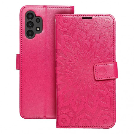 Peněženkové pouzdro MEZZO Book na Samsung Galaxy A13 LTE Mandala  Purpurový