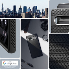 Kryt Spigen  Liquid Air na Google Pixel 7a Matná černá