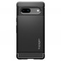 Kryt Spigen Armor na Google Pixel 7a Uhlíkové vlákno, Elegantní  Černý