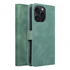 Peněženkové pouzdro TENDER Book na Apple iPhone 15 Pro Max Zelený