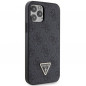 Kryt Guess Metal Logo Starss Crossbody na Apple iPhone 12 Pro Elegantní  Černý