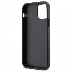 Kryt Guess Metal Logo Starss Crossbody na Apple iPhone 12 Pro Elegantní  Černý