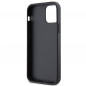 Kryt Guess Metal Logo Starss Crossbody na Apple iPhone 12 Pro Elegantní  Černý