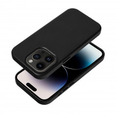Kryt Leather Mag Cover na Apple iPhone 14 Elegantní  MagSAFE  Černý