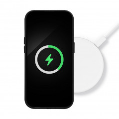 Kryt Leather Mag Cover na Apple iPhone 14 Elegantní  MagSAFE  Černý