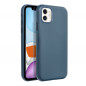 Kryt Leather Mag Cover na Apple iPhone 11 Elegantní  MagSAFE  Indigový modrý