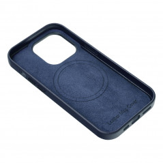 Kryt Leather Mag Cover na Apple iPhone 11 Elegantní  MagSAFE  Indigový modrý