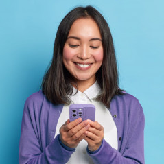Kryt Roar Luna na Samsung Galaxy S22 Plus Jednobarevný, Stylový, Estetický doplněk  Fialový (Violet)