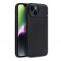 Kryt CARBON PREMIUM na Apple iPhone 14 Elegantní  Černý