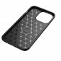 Kryt CARBON PREMIUM na Apple iPhone 14 Elegantní  Černý