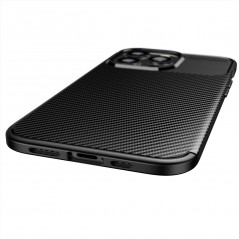 Kryt CARBON PREMIUM na XIAOMI Redmi 9C Elegantní  Černý