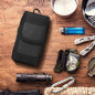Univerzální pouzdro, Vertikální pouzdro Vertical Belt Holster OXFORD na Apple iPhone 12 Pro Černý