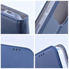 Peněženkové pouzdro Smart Magneto book na Samsung Galaxy A52s 5G Tmavší modrý