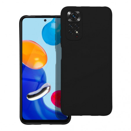 Kryt Silicone na XIAOMI Redmi Note 11 Elegantní  Černý