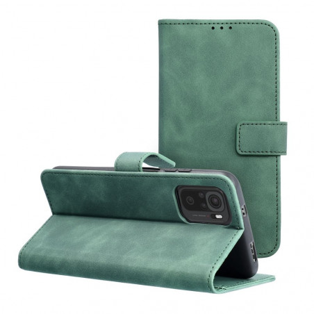 Peněženkové pouzdro TENDER Book na XIAOMI Redmi Note 11 Zelený